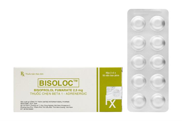 Bisoloc 2.5mg (Bisoprolol) United (H/30v)