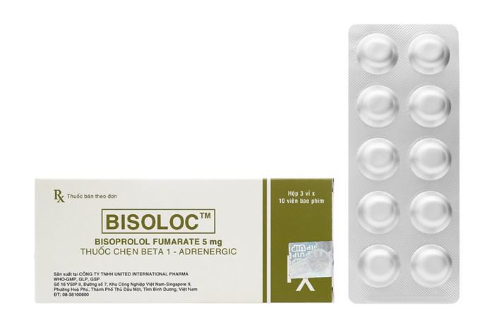 Bisoloc 5mg (Bisoprolol) United (H/30v)