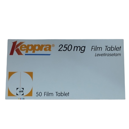 Keppra 250mg (Levetiracetam) UCB Turkey (H/50v) 