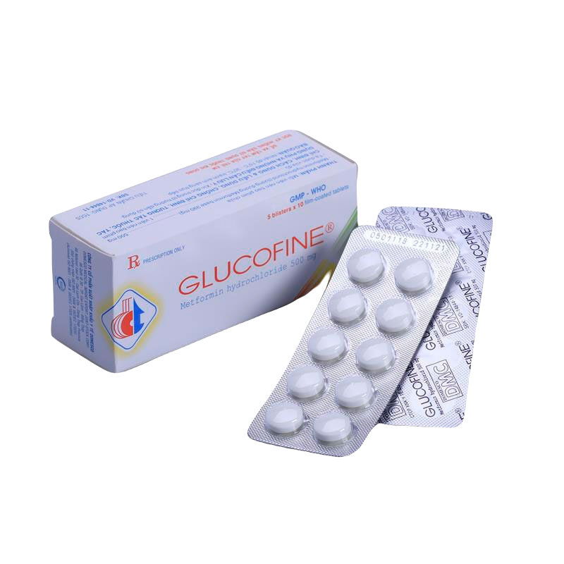 Glucofine 500mg (Metformin) Domesco (H/50v)