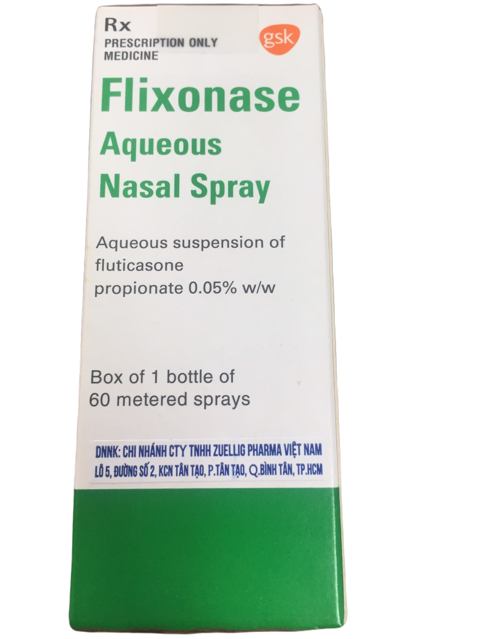 Flixonase Nasal Spray (Fluticason) GSK (60 Liều)