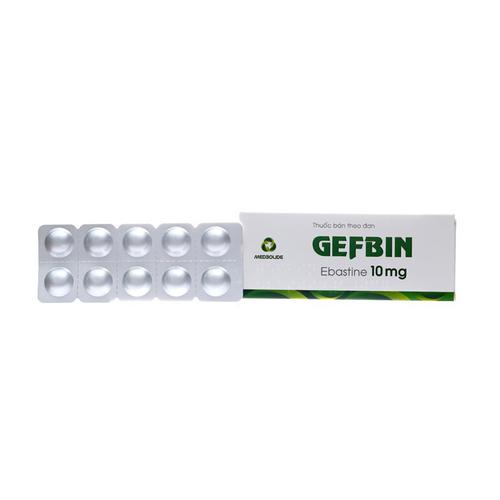 Gefbin (Ebastin) 10mg Medisun (H/30v)