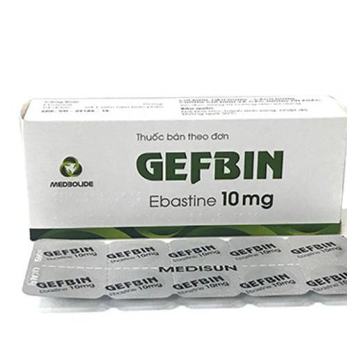 Gefbin (Ebastin) 10mg Medisun (H/30v)