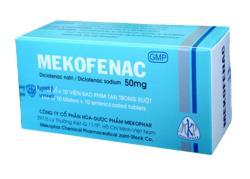 Mekofenac (Diclofenac) 50mg Mekophar (H/100v)