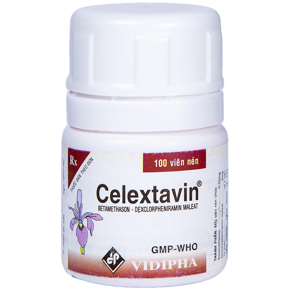 Celextavin (Betamethason, Dexchlorpheniramin) Vidipha (C/100v)