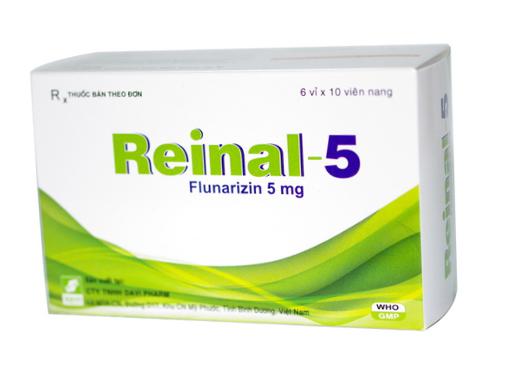 Reinal 5 (Flunarizin) Davipharm (H/60v)