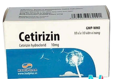 Cetirizin 10mg Hadiphar (H/100v)