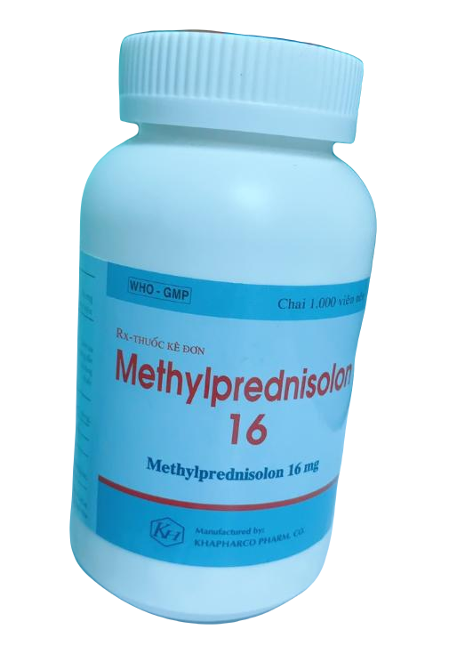 Methylprednisolon 16mg Khapharco (C/1000v)