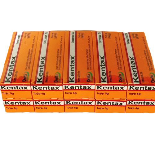 Kentax (Ketoconazole) Detapham (Lốc/10t/5gr)