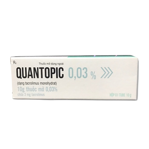 Quantopic 0.03% (Tacrolimus) Quảng Bình (T/10gr)
