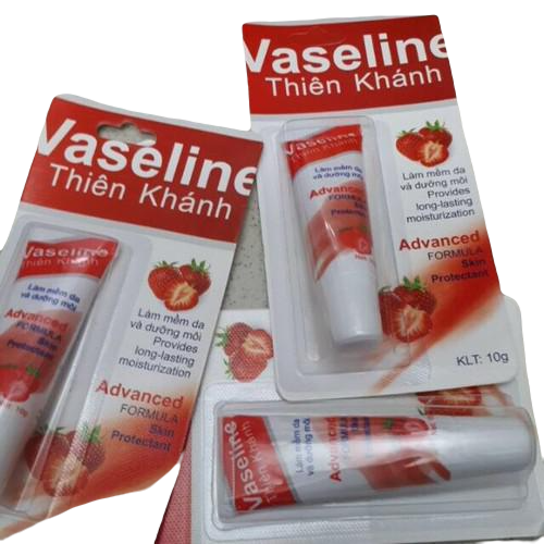 Vaseline Thiên Khánh Dâu Hồng (Tuýp/10gr)