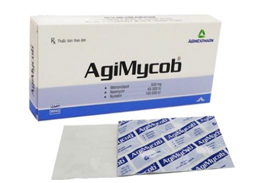 Agimycob (Metronidazol, Nystatin, Neomycin) Agimexpharm (H/10v)