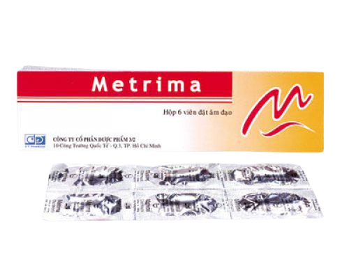 Metrima (Clotrimazole) 100mg DP 3/2 (Lốc/10h/6v)