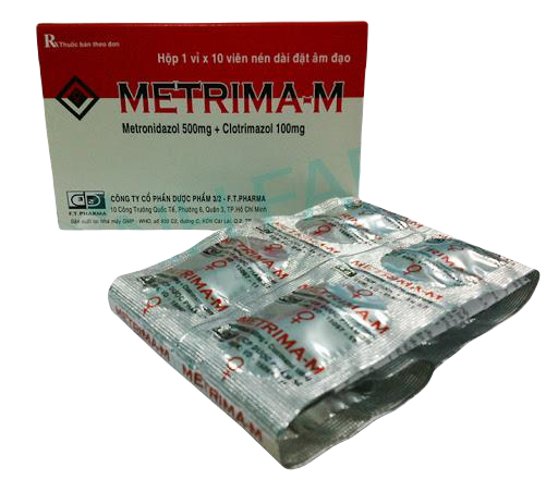 Metrima-M (Metronidazol, Clotrimazol) DP 3/2 (H/10v)