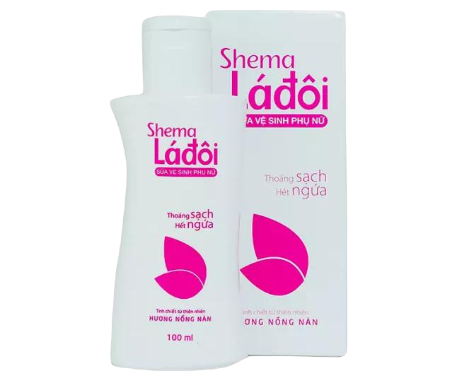 Shema Lá Đôi Sữa Vệ Sinh Phụ Nữ Merap (C/100ml) (Hồng)