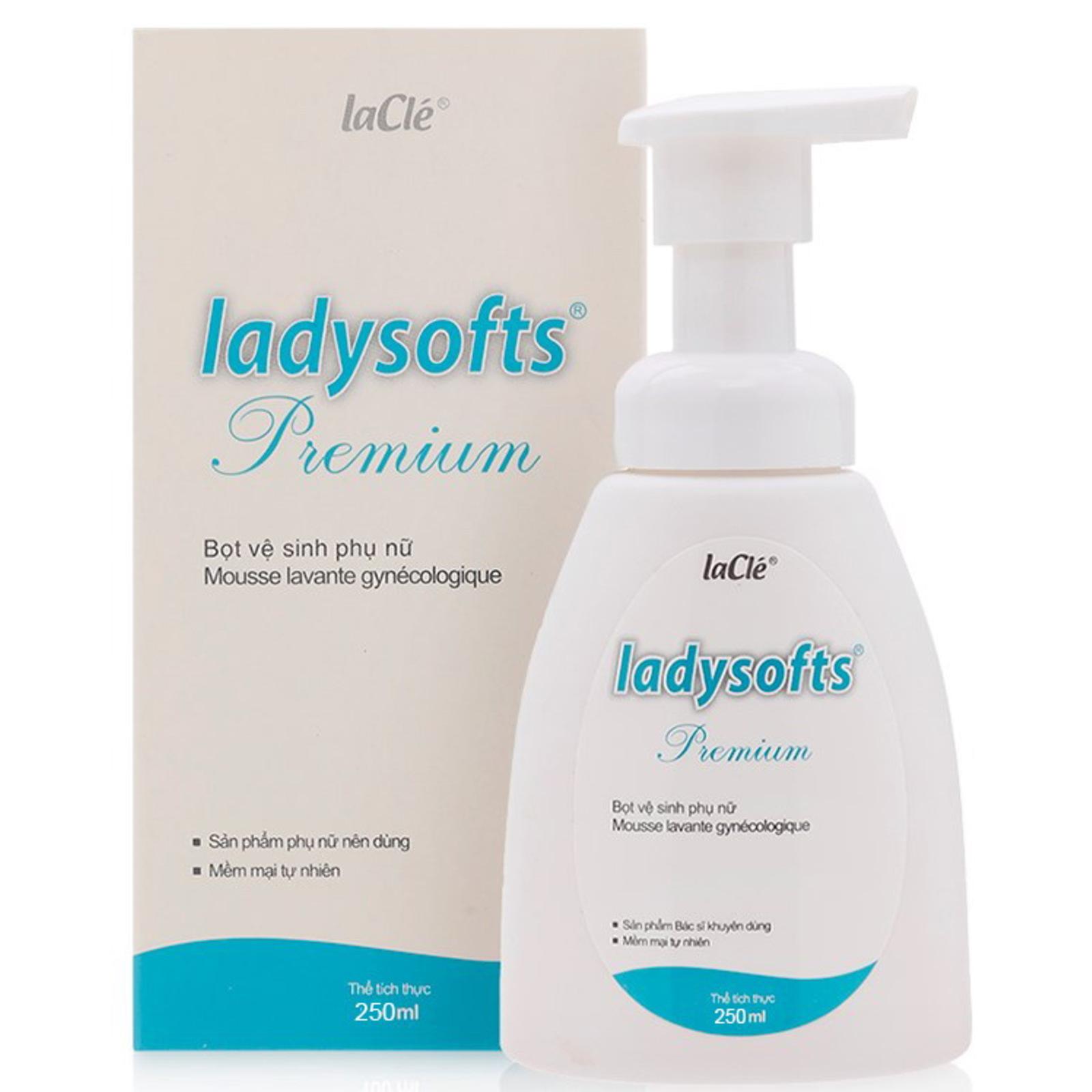 Bọt Vệ Sinh Phụ Nữ Ladysoft Premium (C/250ml) (Xanh)