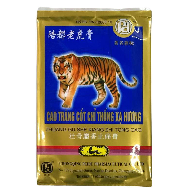 Cao Dán Con Cọp (Lốc/10gói/4m)