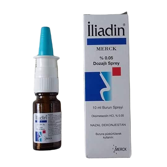 Xịt Mũi Iliadin 0.05% Merck (Chai 10ml)