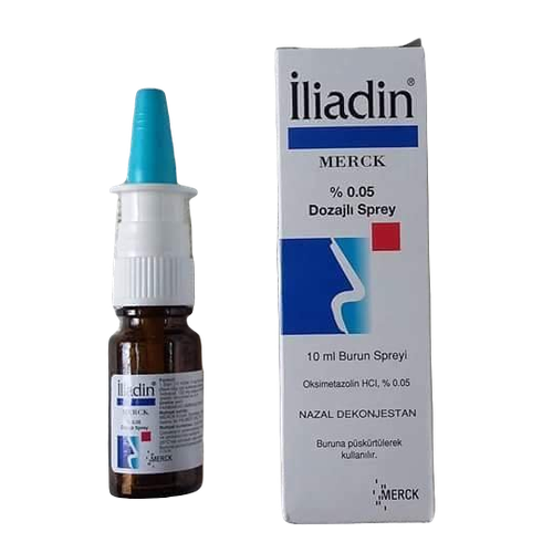 Xịt Mũi Iliadin 0.05% Merck (Chai 10ml)