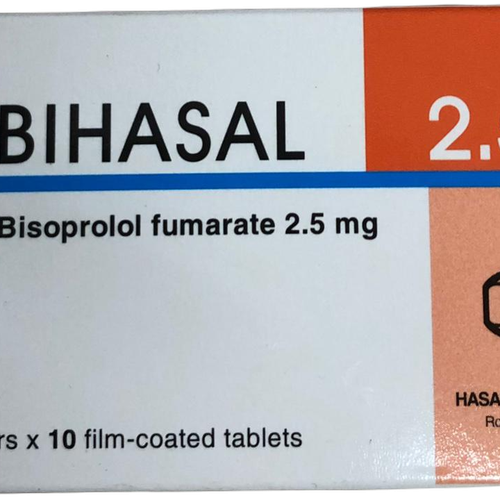 Bihasal 2.5mg (Bisoprolol) Hasan (H/50v)