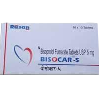 Bisocar 5mg (Bisoprolol) Rusan (H/30v)