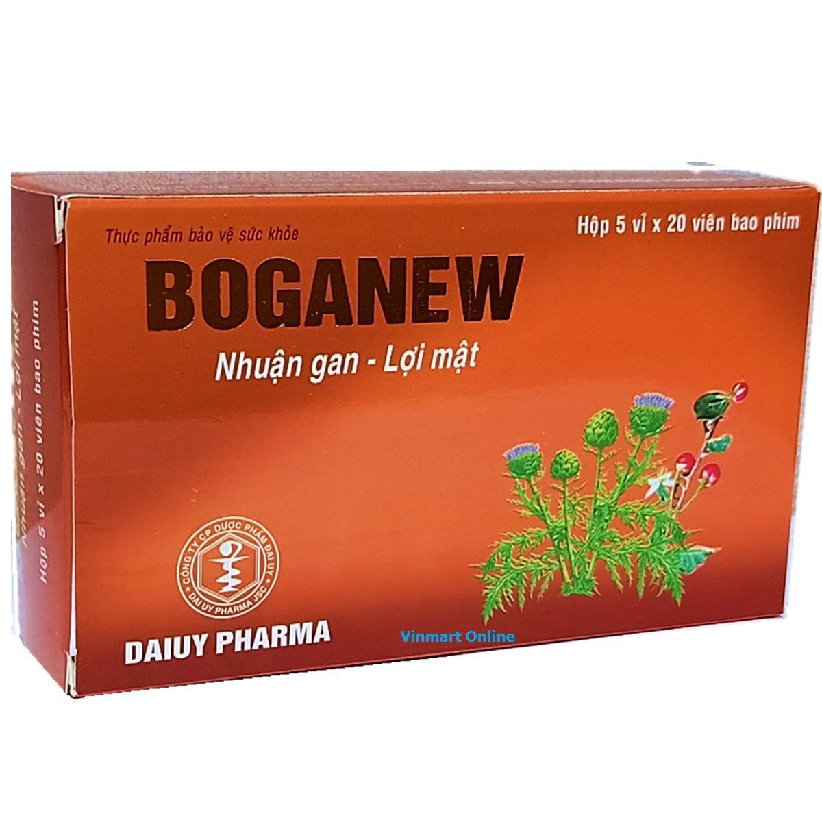 Boganew (Cao Actiso, Rau Đắng, Bìm Bìm Biếc) Đại Uy (H/100v)