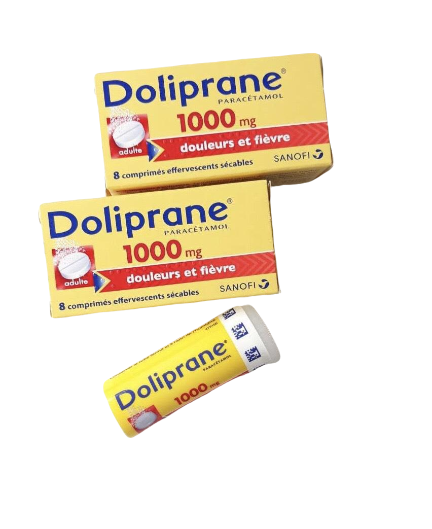 Doliprane 1000mg (Paracetamol) Sanofi Hộp 8 viên sủi