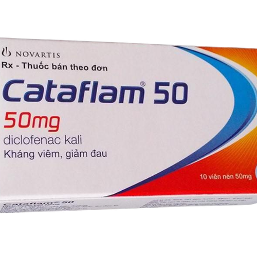 Cataflam 50mg (Diclofenac Kali) Novartis (H/10v)