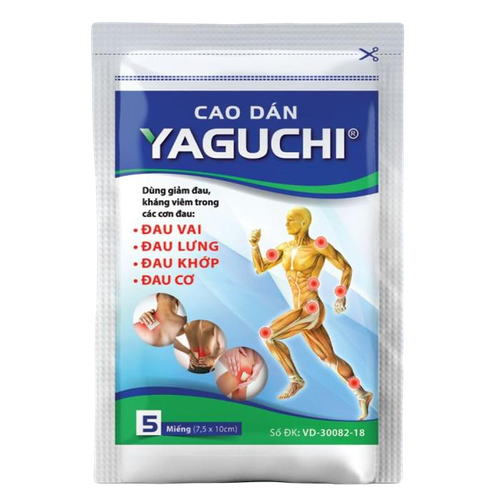 Cao Dán Nóng Yaguchi (Camphor, Menthol) Tatra (H/20g/5m)