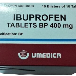 Ibuprofen 400mg Umedica (H/100v)