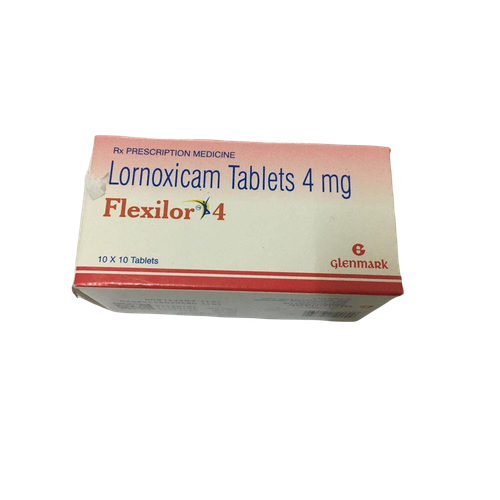Flexilor 4mg (Lornoxicam) Glenmark (H/100v)
