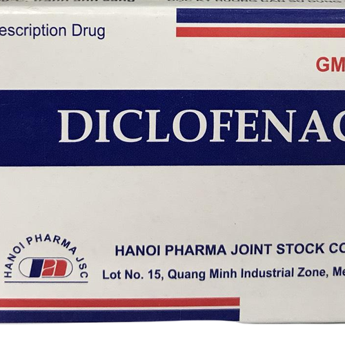 Diclofenac 50mg Hanoi Pharma (H/100v)
