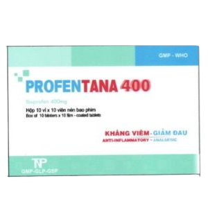 Profentana (Ibuprofen) 400mg Thành Nam (H/100v)