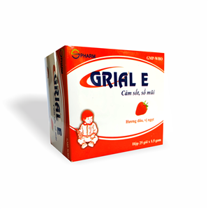 Grial E (Paracetamol, Clorpheniramin Maleat) S. Pharm (H/25g/1.5gr)