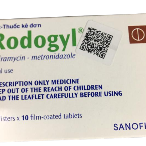 Rodogyl (Spiramycin, Metronidazole) Sanofi (H/20v)