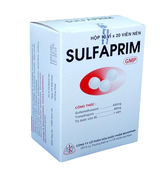 Sulfaprim (Sulfamethoxazol, Trimethoprim) Mekophar (H/200v)