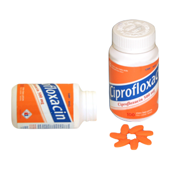 Ciprofloxacin 500mg Quapharco (C/100v)