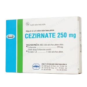 Cezirnat (Cefuroxim) 250mg Uphace (H/10v)