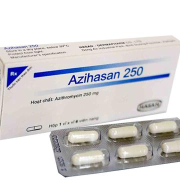 Azihasan (Azithromycin) 250mg Hasan (H/60v)
