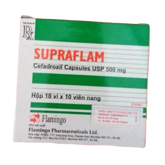 Supraflam (Cefadroxil) 500mg Flamingo (H/100v)