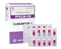 Pyclin 150 (Clindamycin) Pymepharco (H/100v)