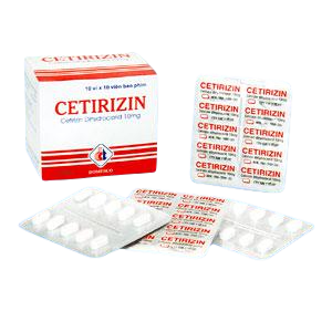 Cetirizin 10mg Domesco (H/100v)