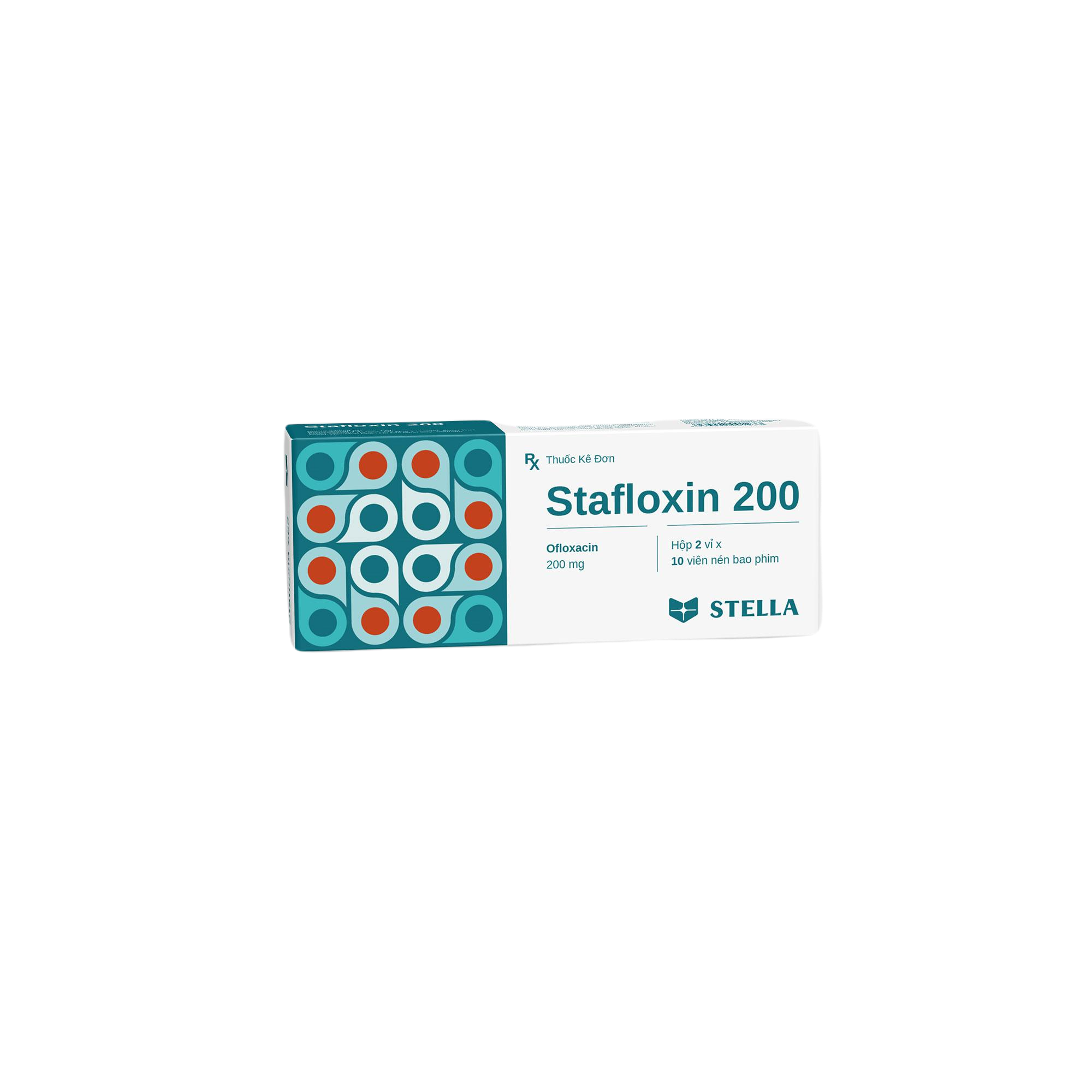 Stafloxin (Ofloxacin) 200mg Stella (H/20v)