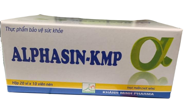 Alphasin-KMP (Alphachymotrypsin) Khánh Minh (Lốc/5h/200v)