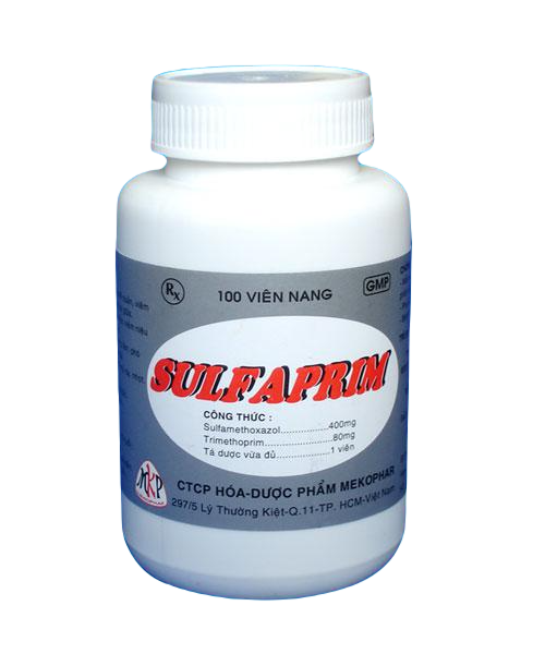 Sulfaprim 480 (Sulfamethoxazol, Trimethoprim) Mekophar (C/100v)