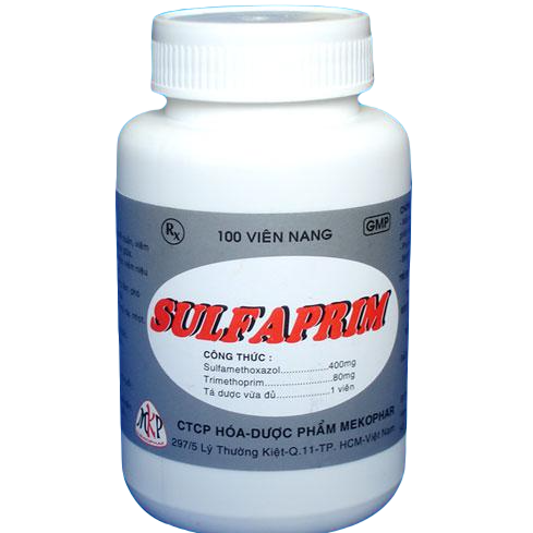 Sulfaprim 480 (Sulfamethoxazol, Trimethoprim) Mekophar (C/100v)
