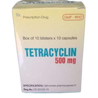 Tetracyclin 500mg Thephaco (H/100v)