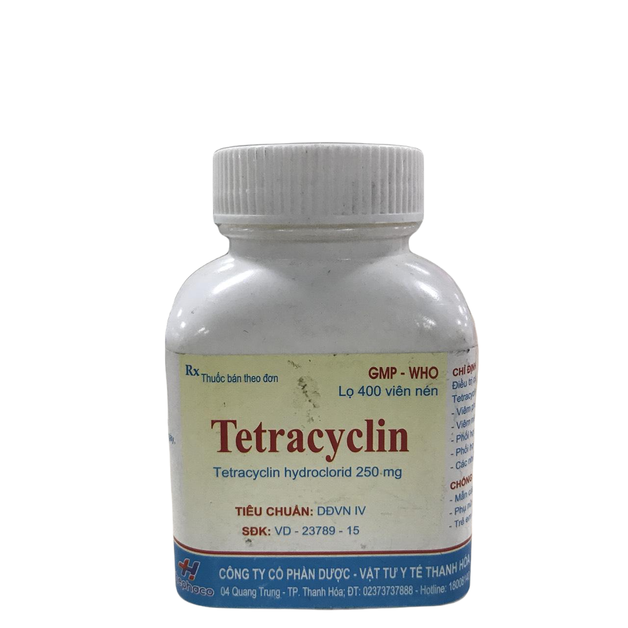 Tetracyclin 250mg Thephaco (C/400v)