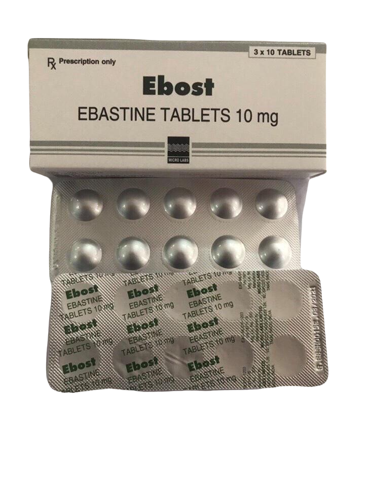 Ebost (Ebastine) 10mg Micro Labs (H/30v)