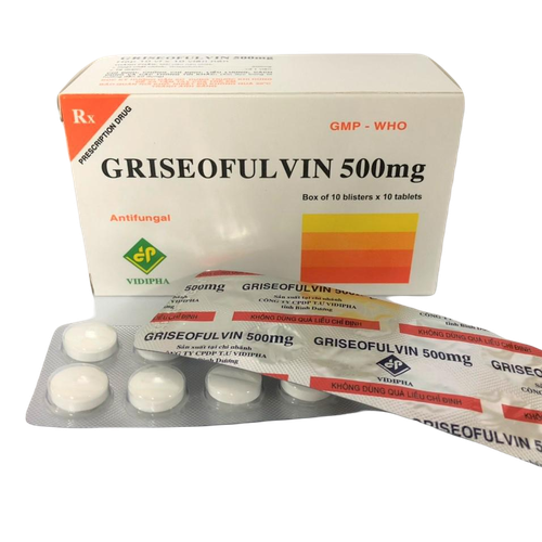 Griseofulvin 500mg Vidipha (H/100v)